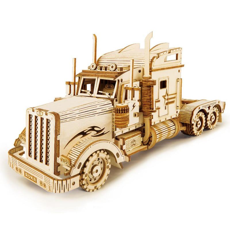 wooden puzzle model kits