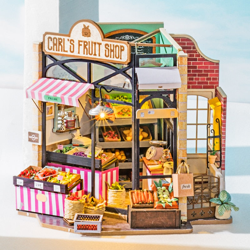 Carl's Fruit Shop with Furniture