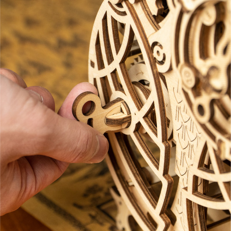 Owl Clock 3D Classic Wooden Puzzle