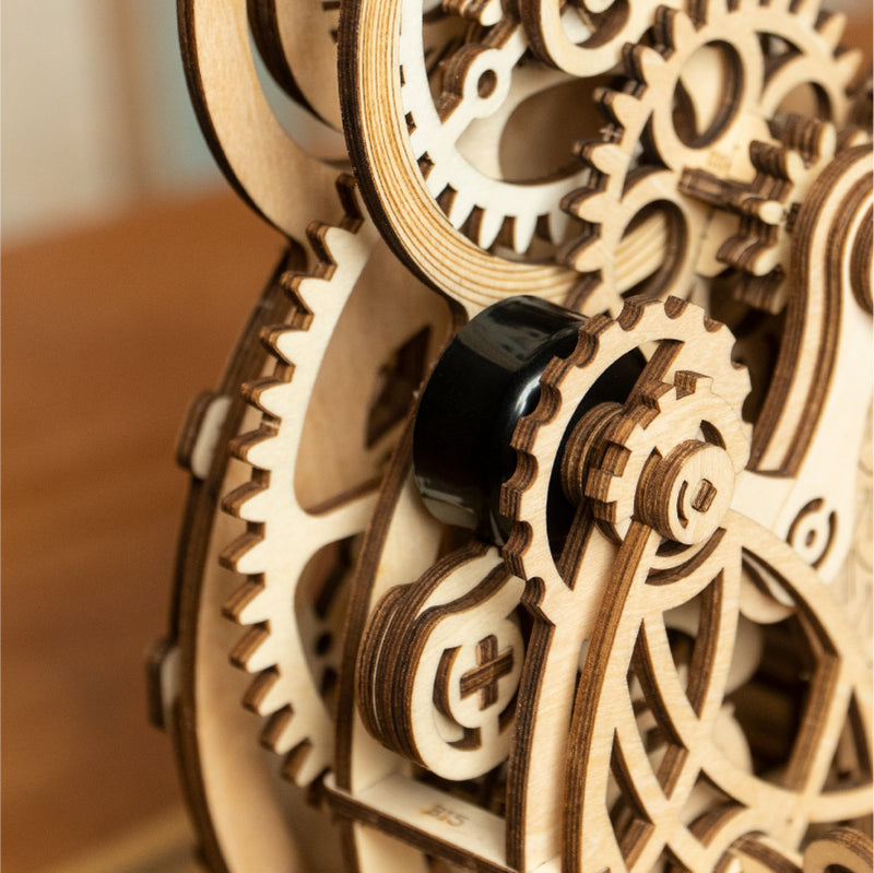 Owl Clock 3D Classic Wooden Puzzle